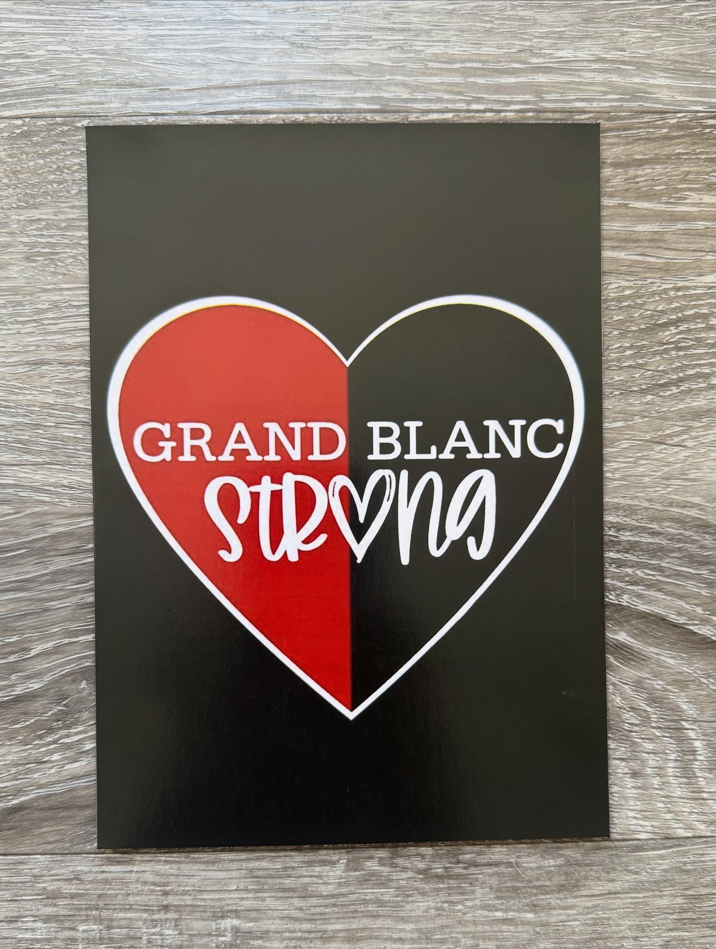 Grand Blanc Strong Magnet (5x7)