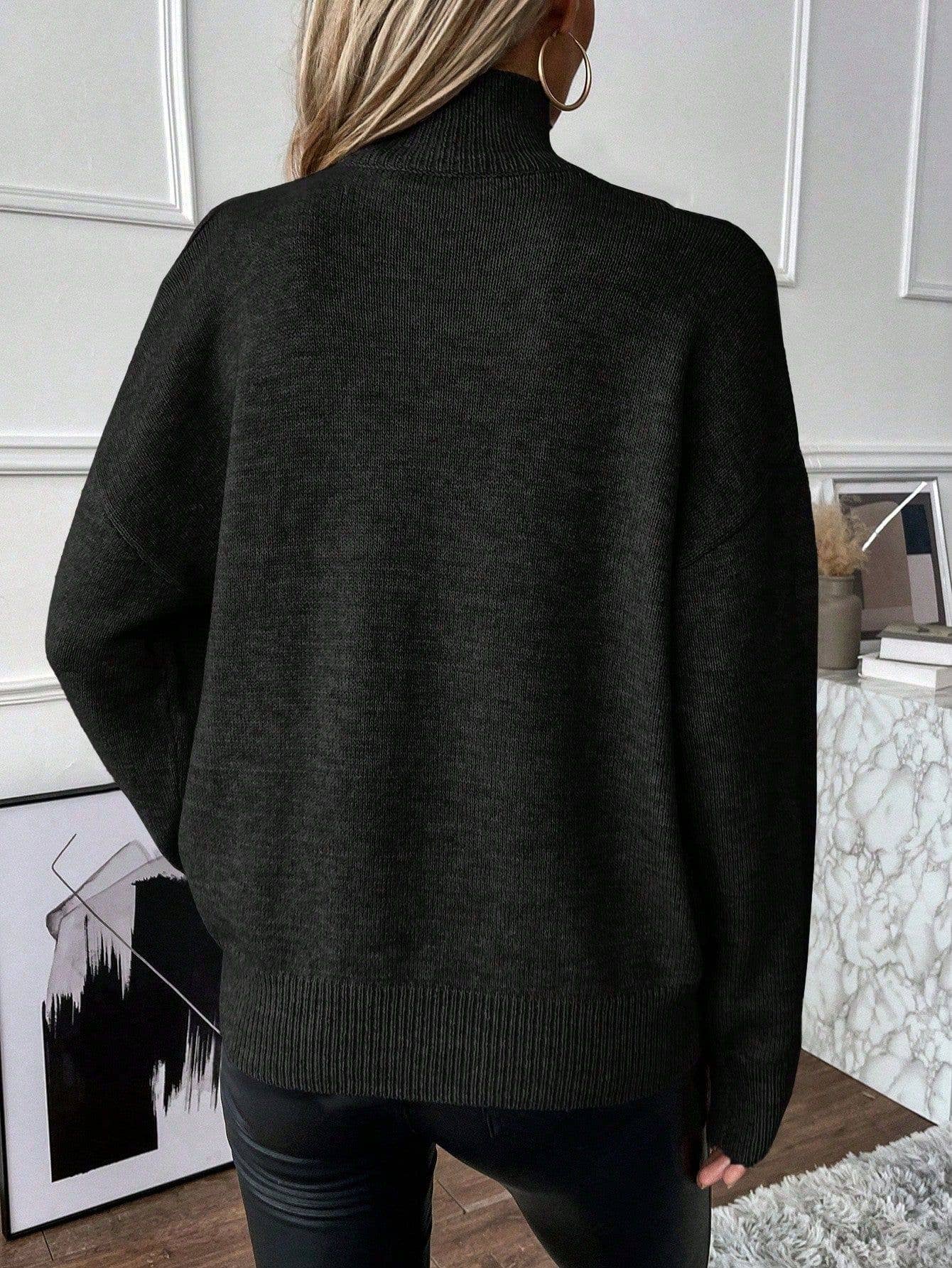 Black Onyx Edge Sweater