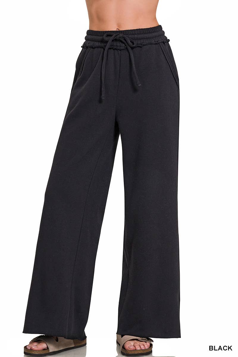 Comfy Crew Wide  Leg Sweatpants