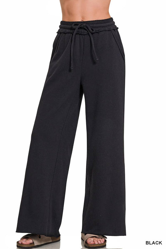 Comfy Crew Wide  Leg Sweatpants