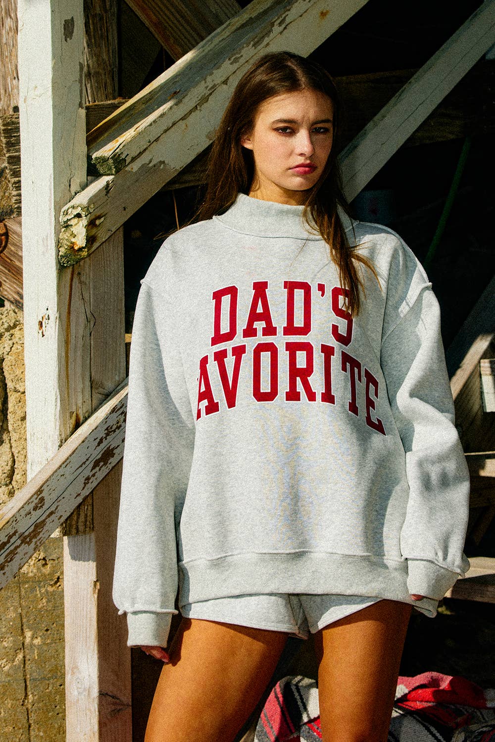 Mom/Dad's Favorite REVERSIBLE Sweatshirt