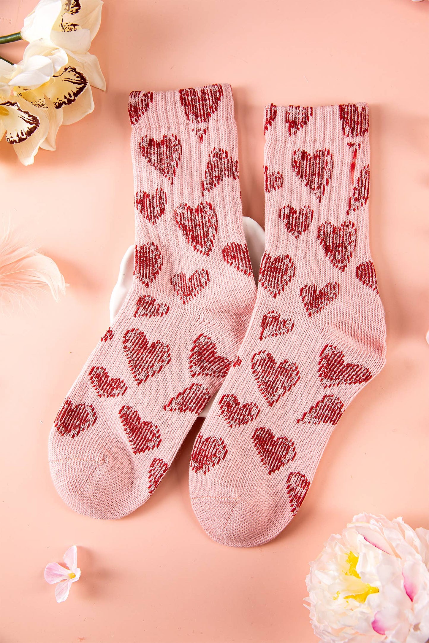 Valentine’s Day Heart Socks