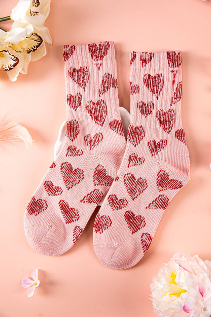 Valentine’s Day Heart Socks
