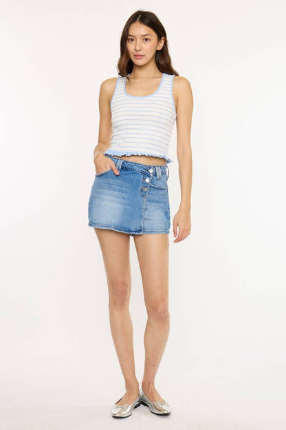 Denim Dream Crossover Skort
