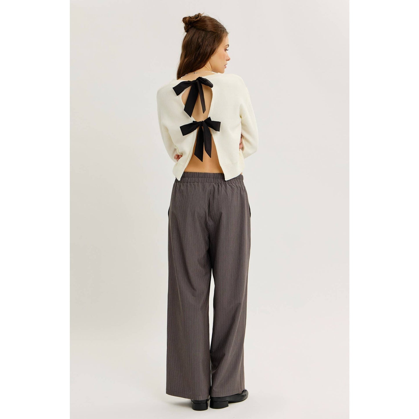 Tie It Up Bow Back Sweater