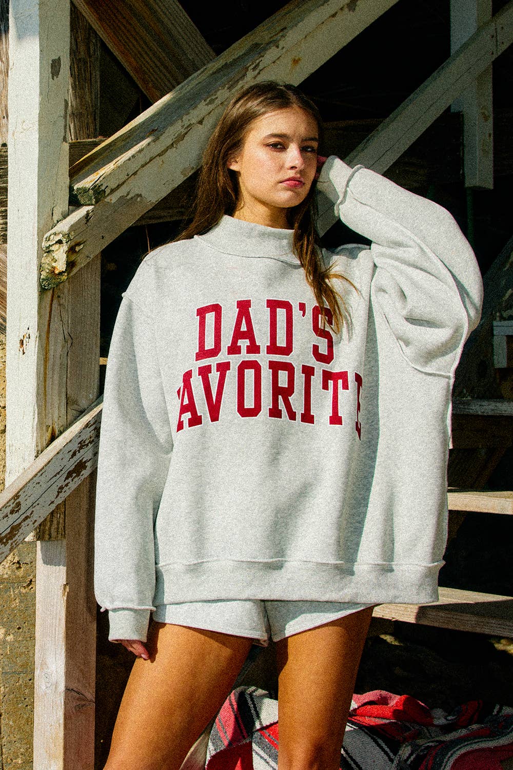 Mom/Dad's Favorite REVERSIBLE Sweatshirt