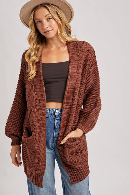 Coffee Date Cardigan