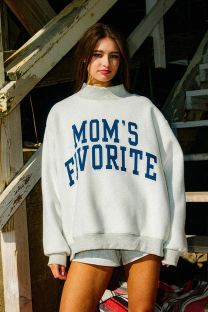Mom/Dad's Favorite REVERSIBLE Sweatshirt