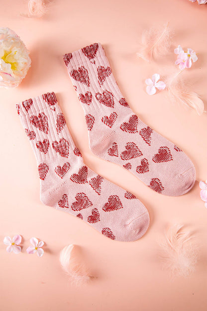Valentine’s Day Heart Socks