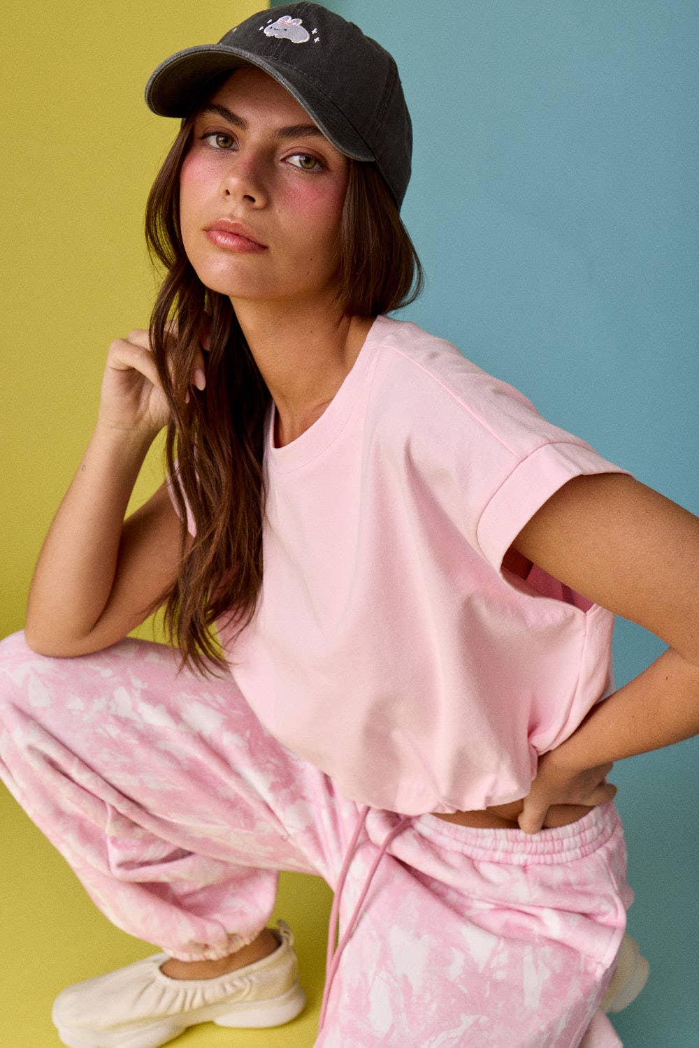 Emma Bubble Hem Top
