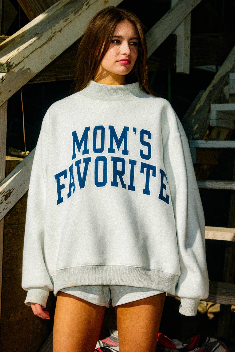Mom/Dad's Favorite REVERSIBLE Sweatshirt