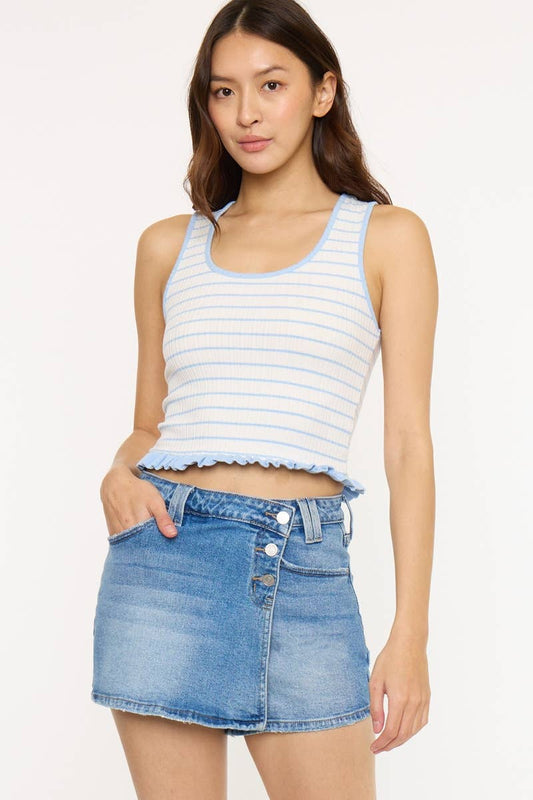 Denim Dream Crossover Skort