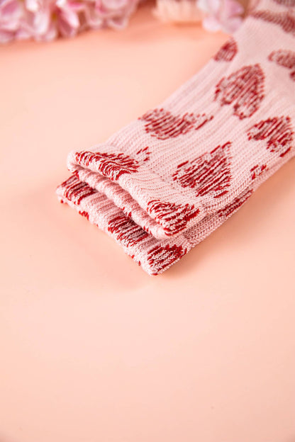 Valentine’s Day Heart Socks