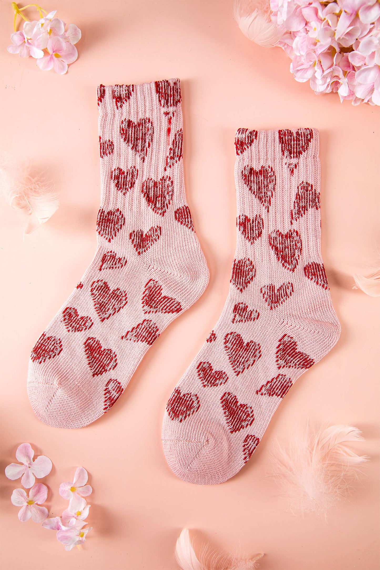 Valentine’s Day Heart Socks