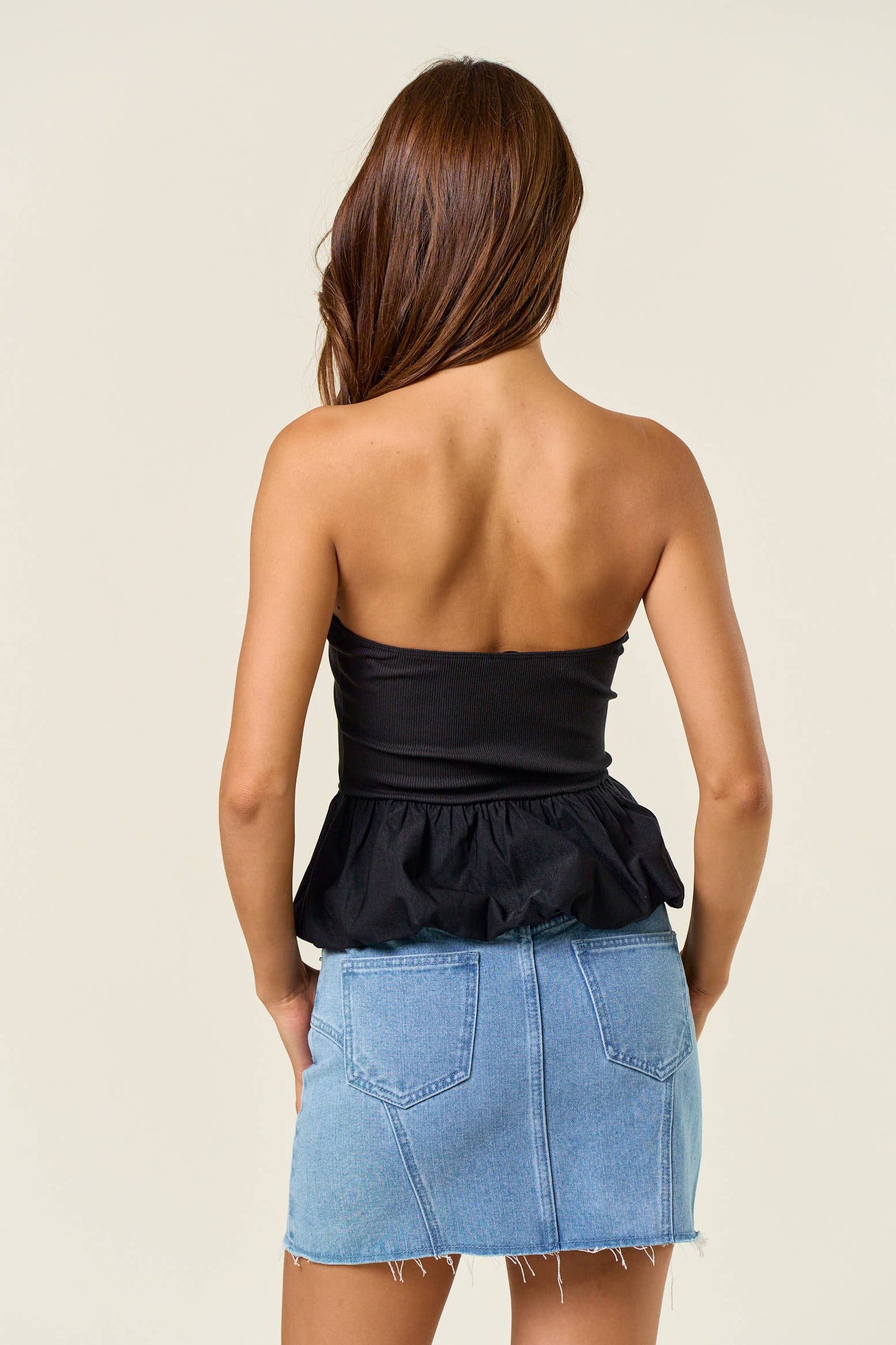 Flirty Bubble Tube Top